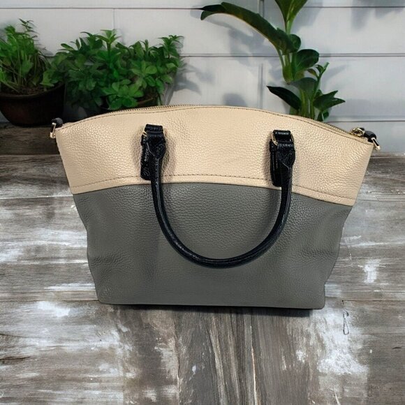 KATE SPADE New York Jackson Street Dixon Satchel bag PXRU7835 Grey/Cream - Picture 3 of 9